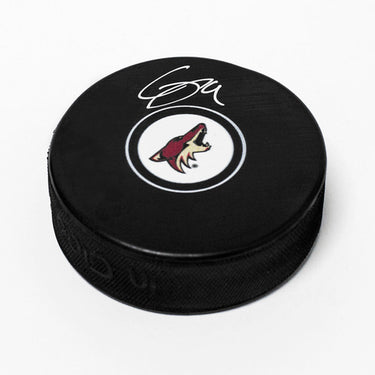 Clayton Keller Arizonia Coyotes Autographed Hockey Puck