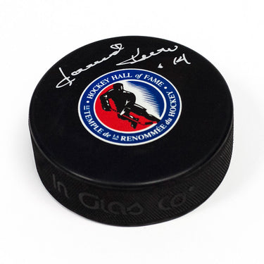 Dave Keon Autographed Hockey Hall of Fame Puck