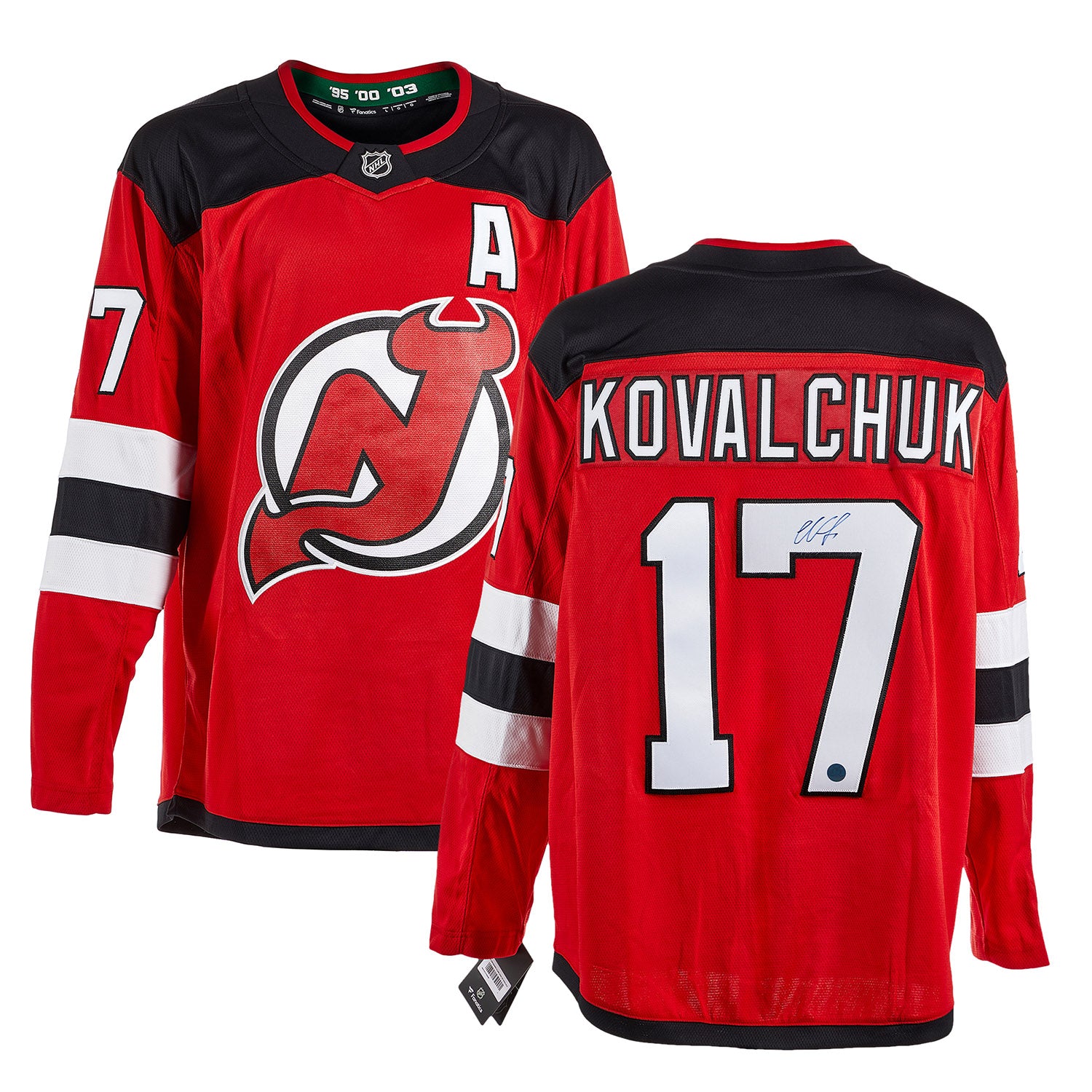Ilya Kovalchuk New Jersey Devils Autographed Fanatics Jersey