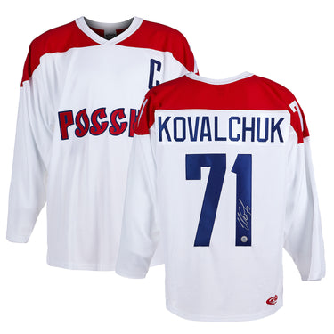 Ilya Kovalchuk Signed Team Russia Custom Hockey Jersey