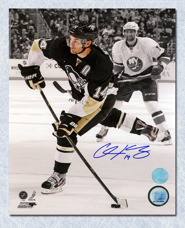 Chris Kunitz Pittsburgh Penguins Autographed Spotlight 8x10 Photo