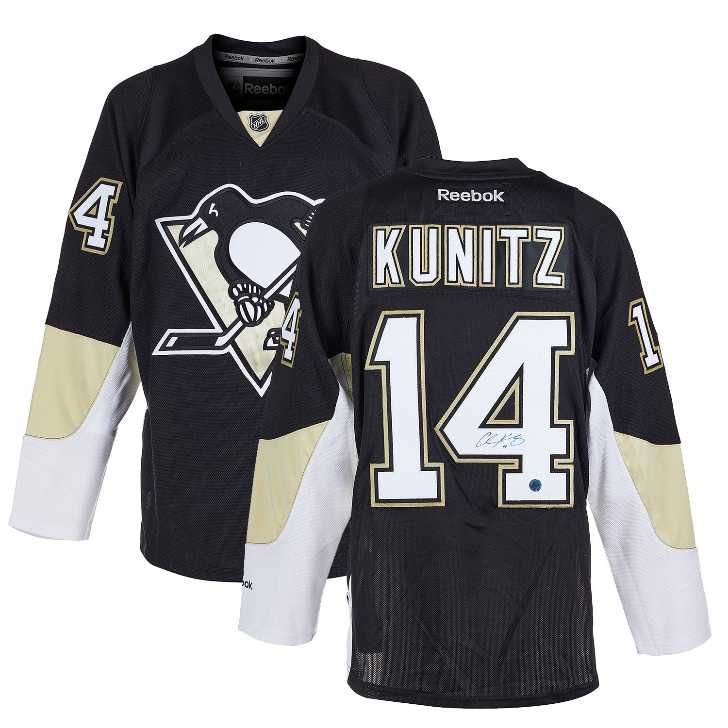 Chris Kunitz Autographed Pittsburgh Penguins Reebok Vintage Jersey