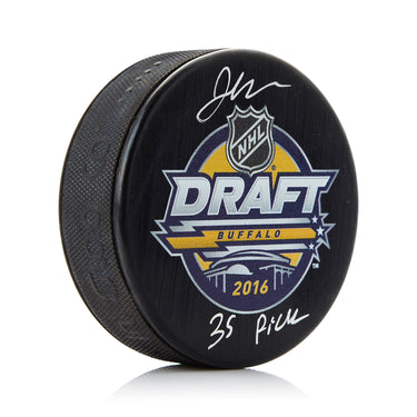 Jordan Kyrou Signed 2016 NHL Draft 35th Pick Puck