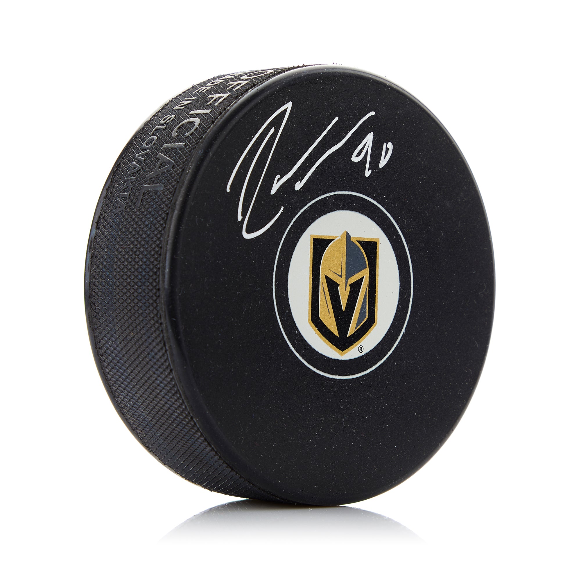 Robin Lehner Vegas Golden Knights Autographed Hockey Puck