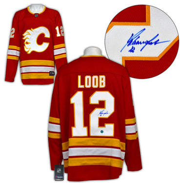 Hakan Loob Calgary Flames Signed Alt Retro Fanatics Jersey