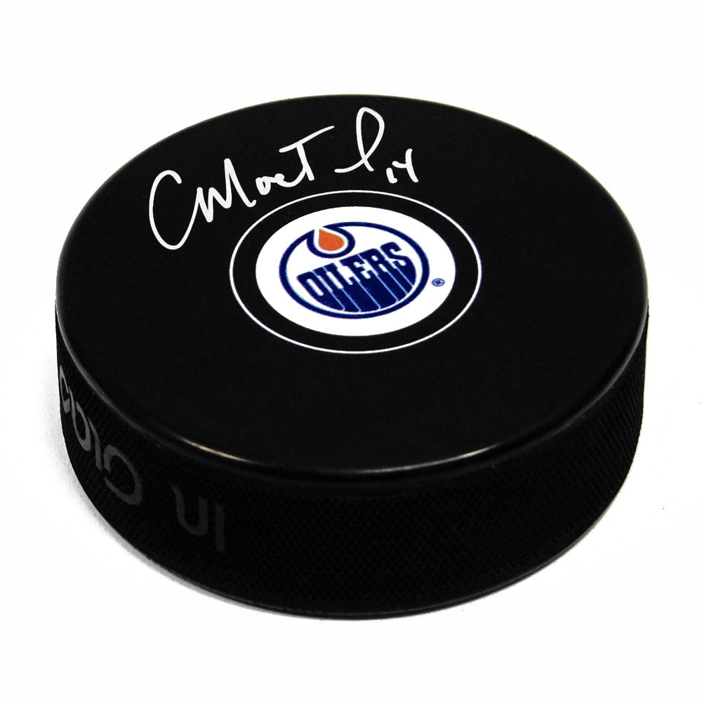 Craig MacTavish Edmonton Oilers Autographed Hockey Puck