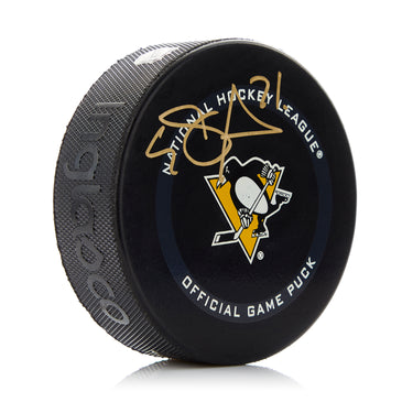 Evgeni Malkin Signed Pittsburgh Penguins Official Game Puck