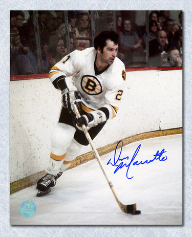 Don Marcotte Boston Bruins Signed Hockey 8x10 Photo