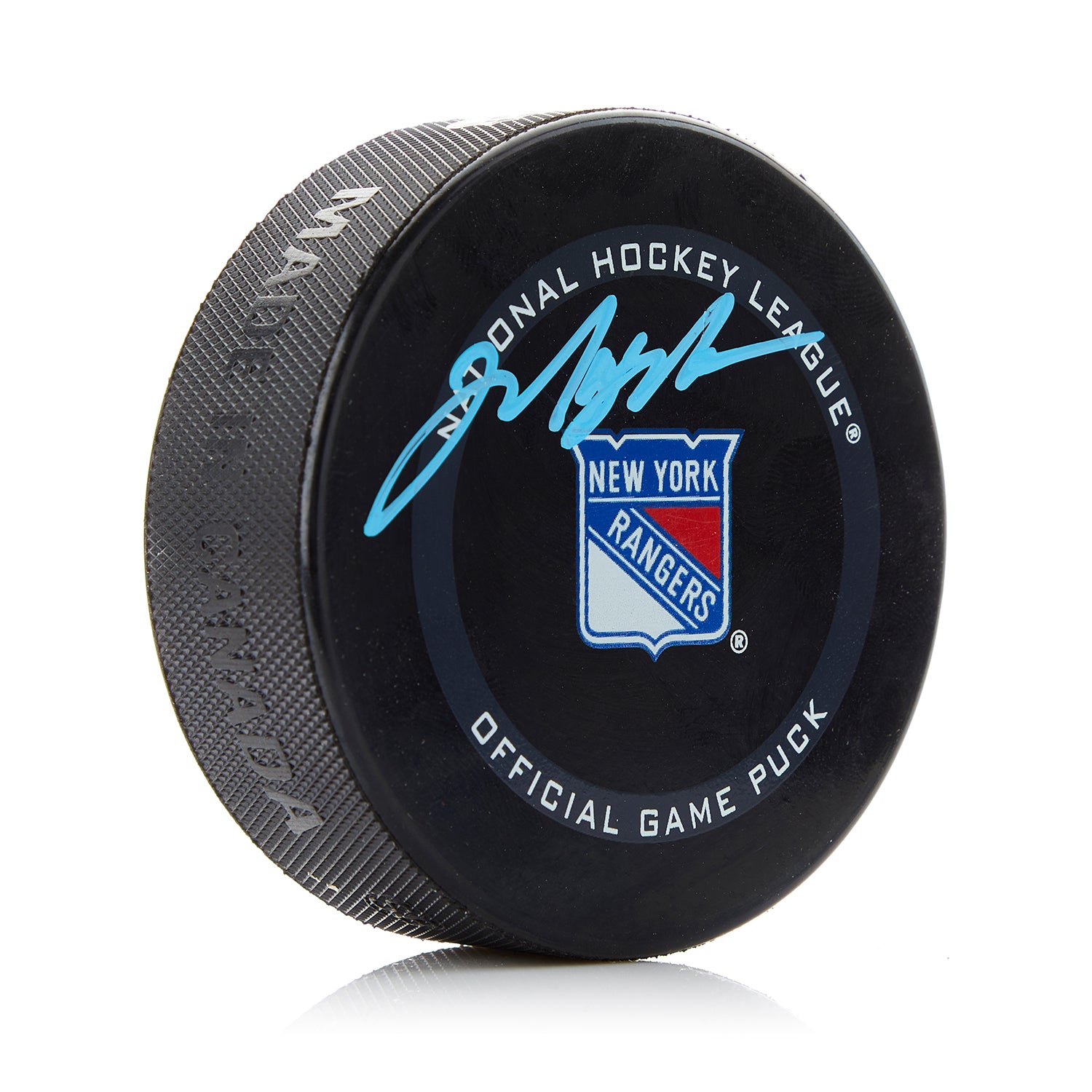 Mark Messier New York Rangers Autographed Official Game Puck