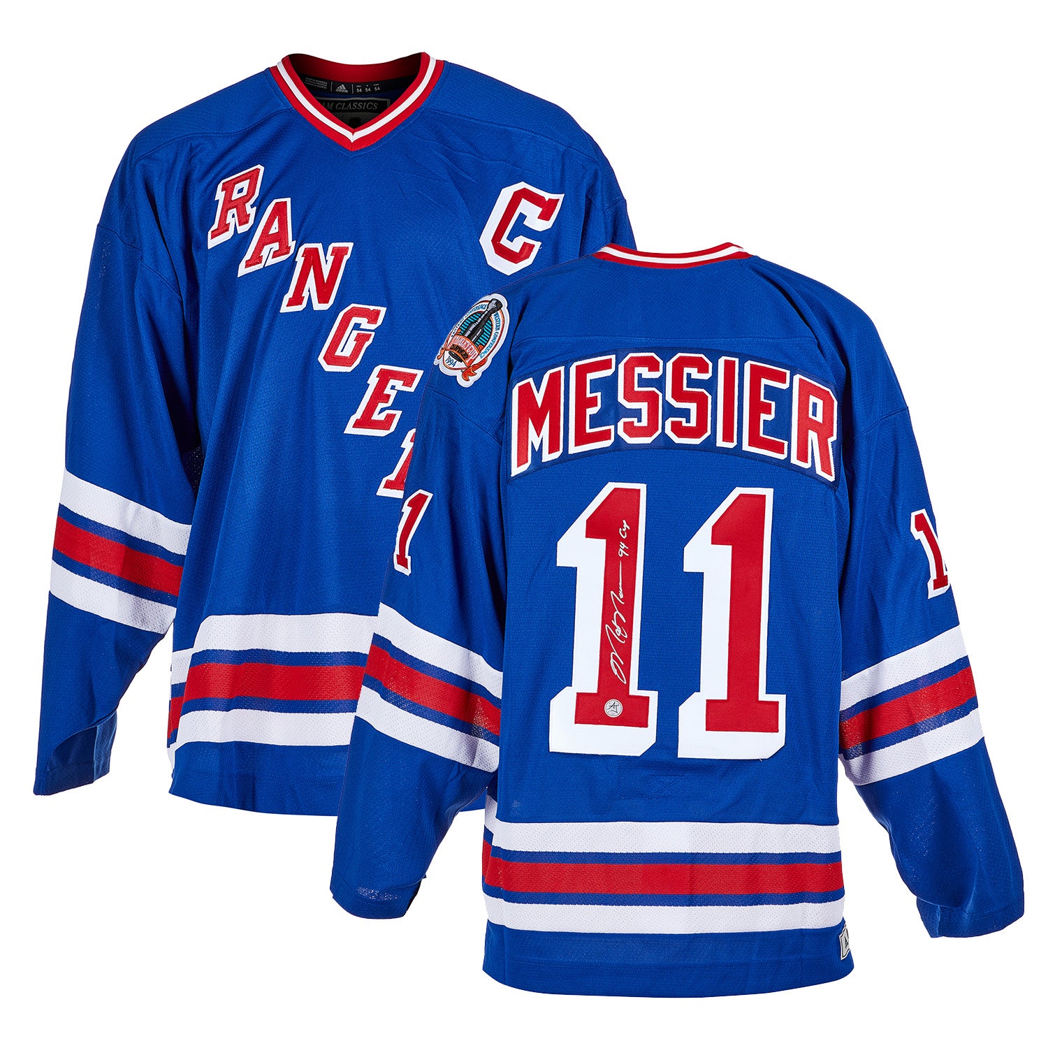 Mark Messier New York Rangers Signed Retro Fanatics Jersey