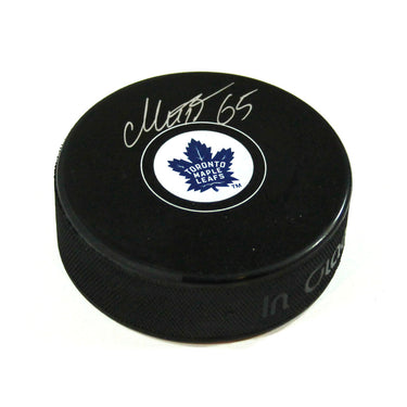 Ilya Mikheyev Toronto Maple Leafs Autographed Hockey Puck