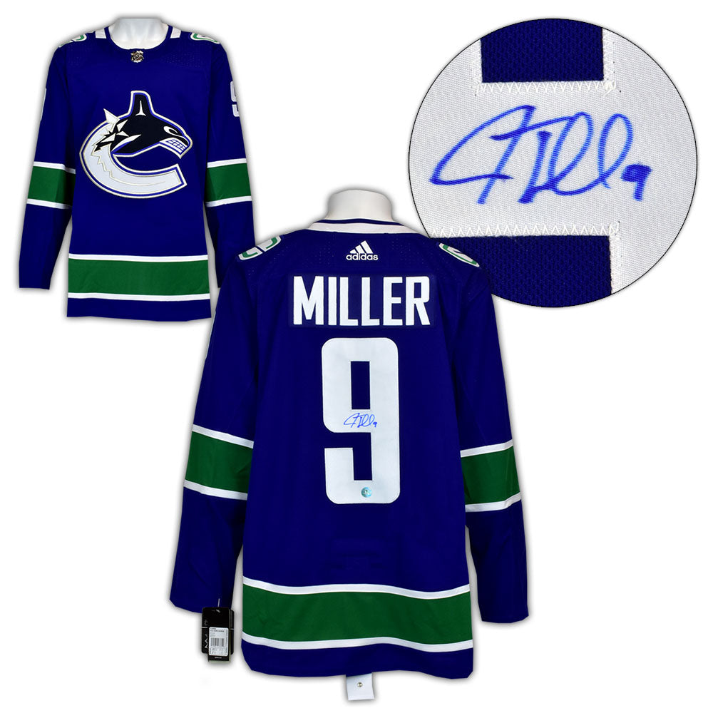 JT Miller Vancouver Canucks Autographed Adidas Jersey
