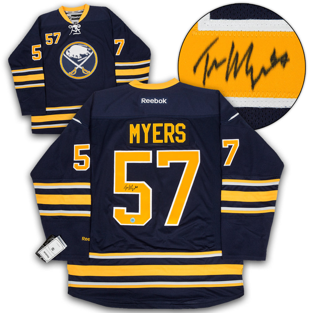 Tyler Myers Buffalo Sabres Autographed Reebok Jersey