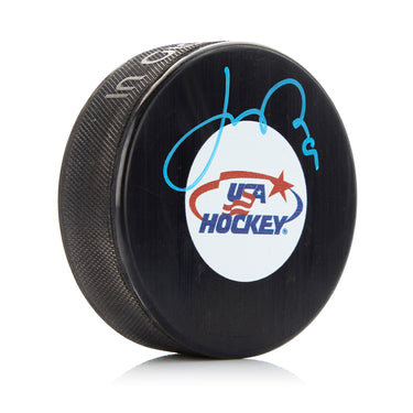 Josh Norris Autographed Team USA Hockey Puck