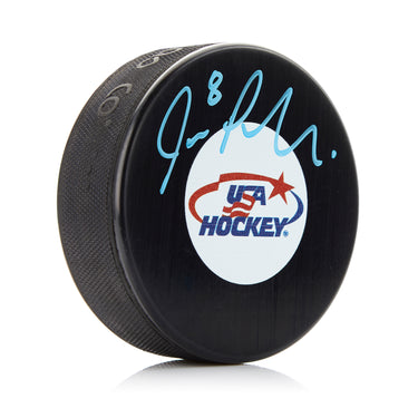 Joe Pavelski Autographed Team USA Hockey Puck