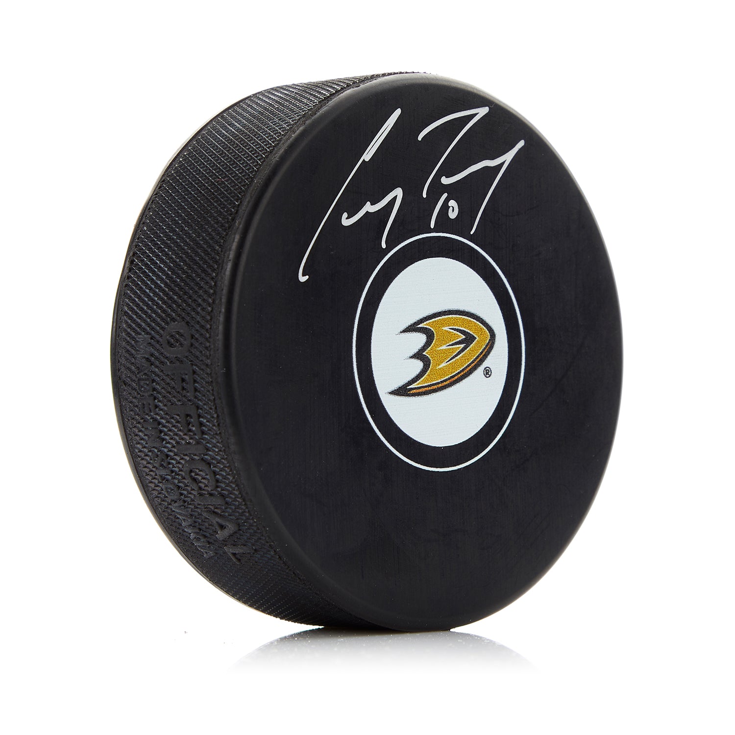 Corey Perry Autographed Anaheim Ducks Hockey Puck