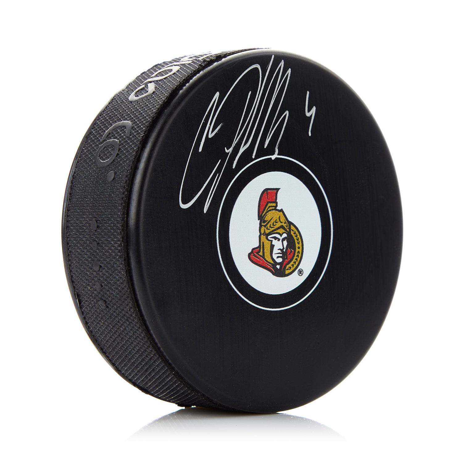 Chris Phillips Ottawa Senators Autographed Hockey Puck