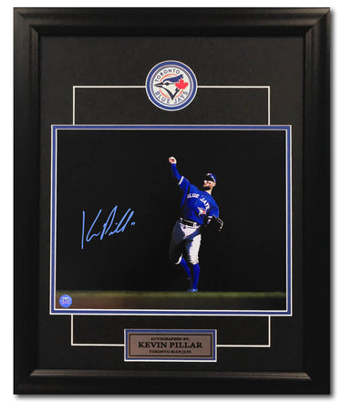 Kevin Pillar Toronto Blue Jays Signed Centre Field Spotlight 20x24 Frame