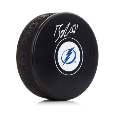 Brayden Point Tampa Bay Lightning Autographed Hockey Puck