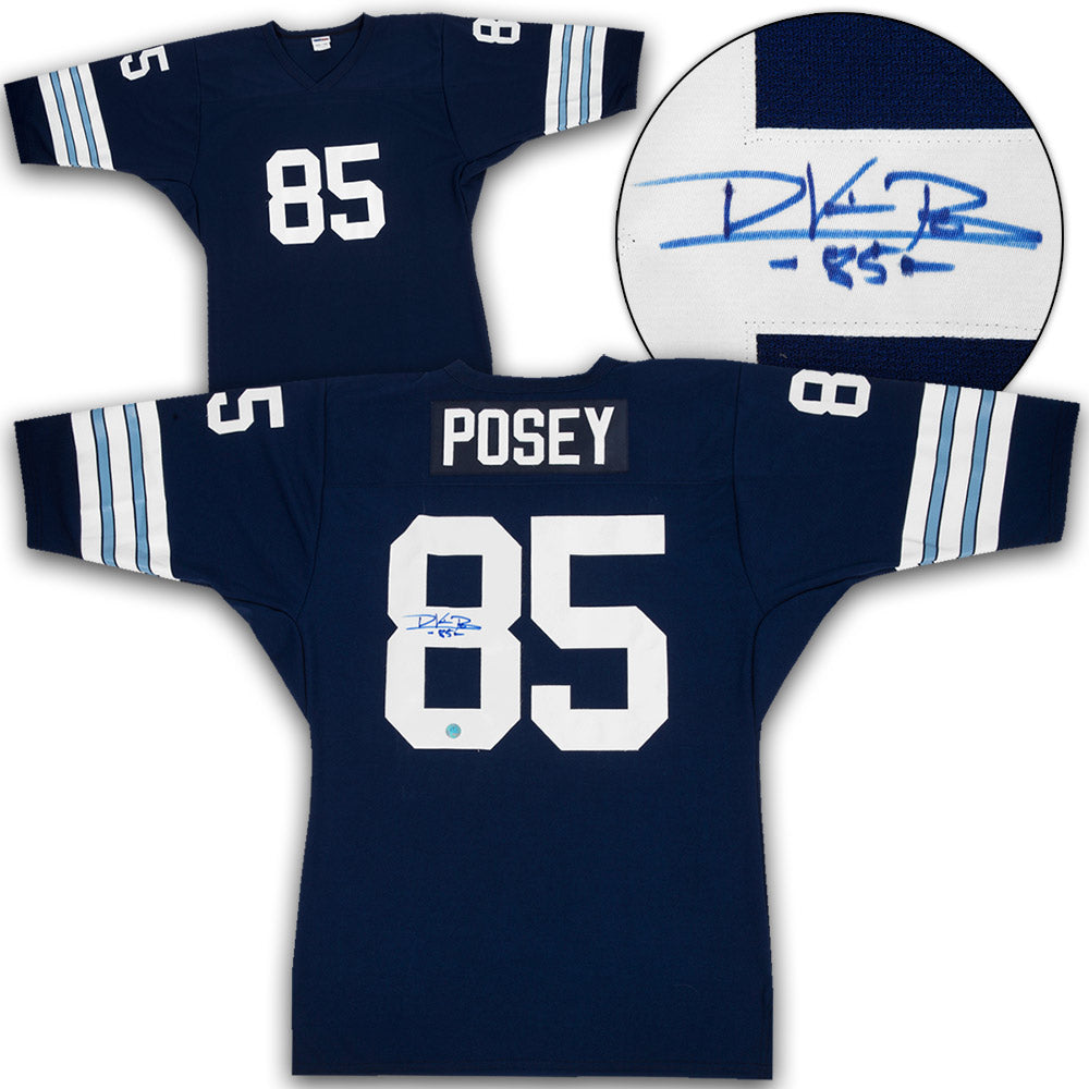 Devier Posey Signed Toronto Argos Style Canadian Football Jersey