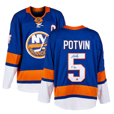 Denis Potvin New York Islanders Signed 4 Cups Fanatics Jersey