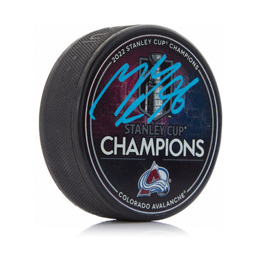 Mikko Rantanen Signed Colorado Avalanche 2022 Stanley Cup Champion Puck