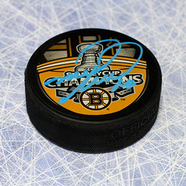 Mark Recchi Boston Bruins Autographed 2011 Stanley Cup Puck