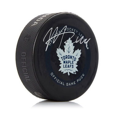 Morgan Rielly Toronto Maple Leafs Signed Official Game Puck