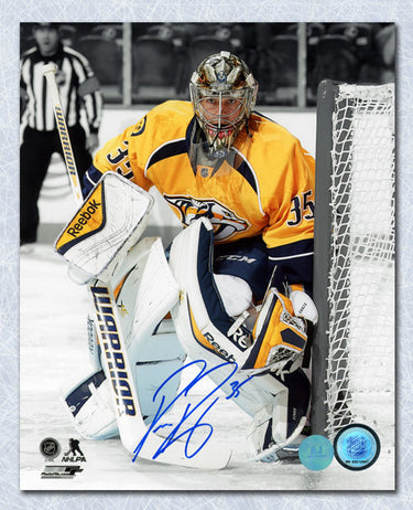 Pekka Rinne Nashville Predators Autographed Spotlight 8x10 Photo