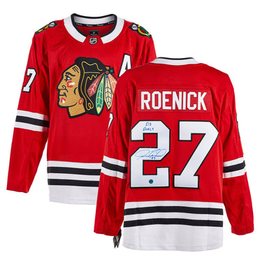 Jeremy Roenick Chicago Blackhawks Signed Goals Fanatics Jersey