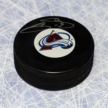 Joe Sakic Colorado Avalanche Autographed Hockey Puck