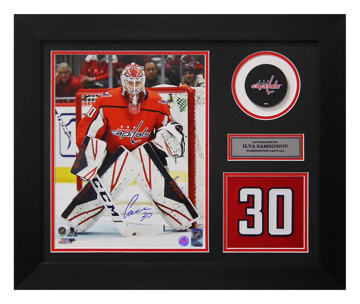 Cam Talbot Edmonton Oilers Autographed Signed & Inscribed 42 Wins Record  26x32 Frame #/33
