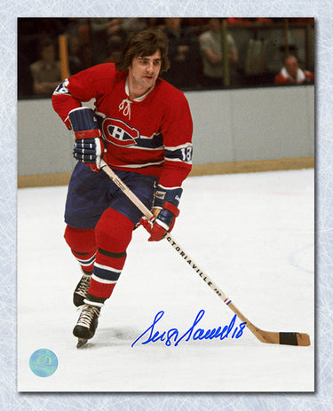 Serge Savard Montreal Canadiens Signed Hockey 8x10 Photo