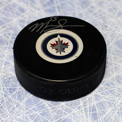 Mark Scheifele Winnipeg Jets Autographed Hockey Puck