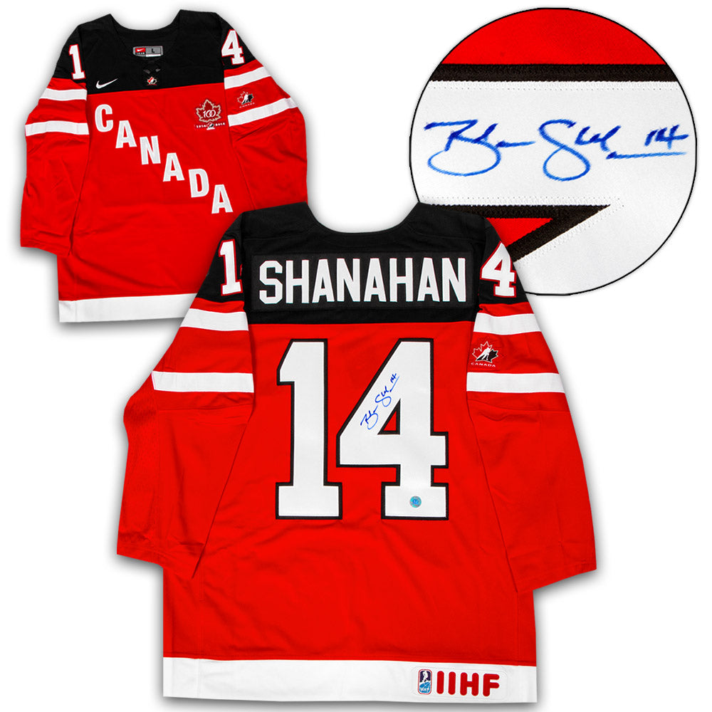 Brendan Shanahan Team Canada Autographed Centennial Nike Jersey