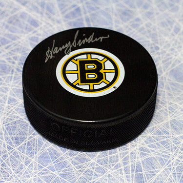 Harry Sinden Boston Bruins Autographed Hockey Puck