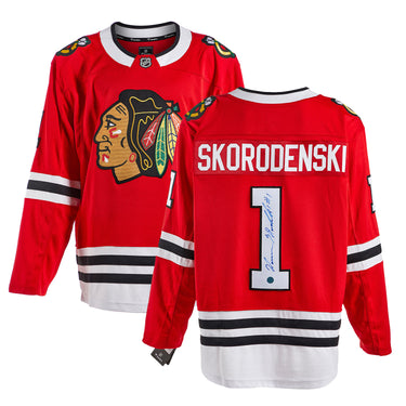 Warren Skorodenski Chicago Blackhawks Autographed Fanatics Jersey