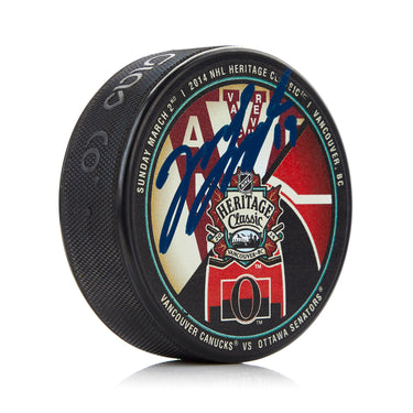 Jason Spezza Ottawa Senators Signed 2014 Heritage Classic Puck