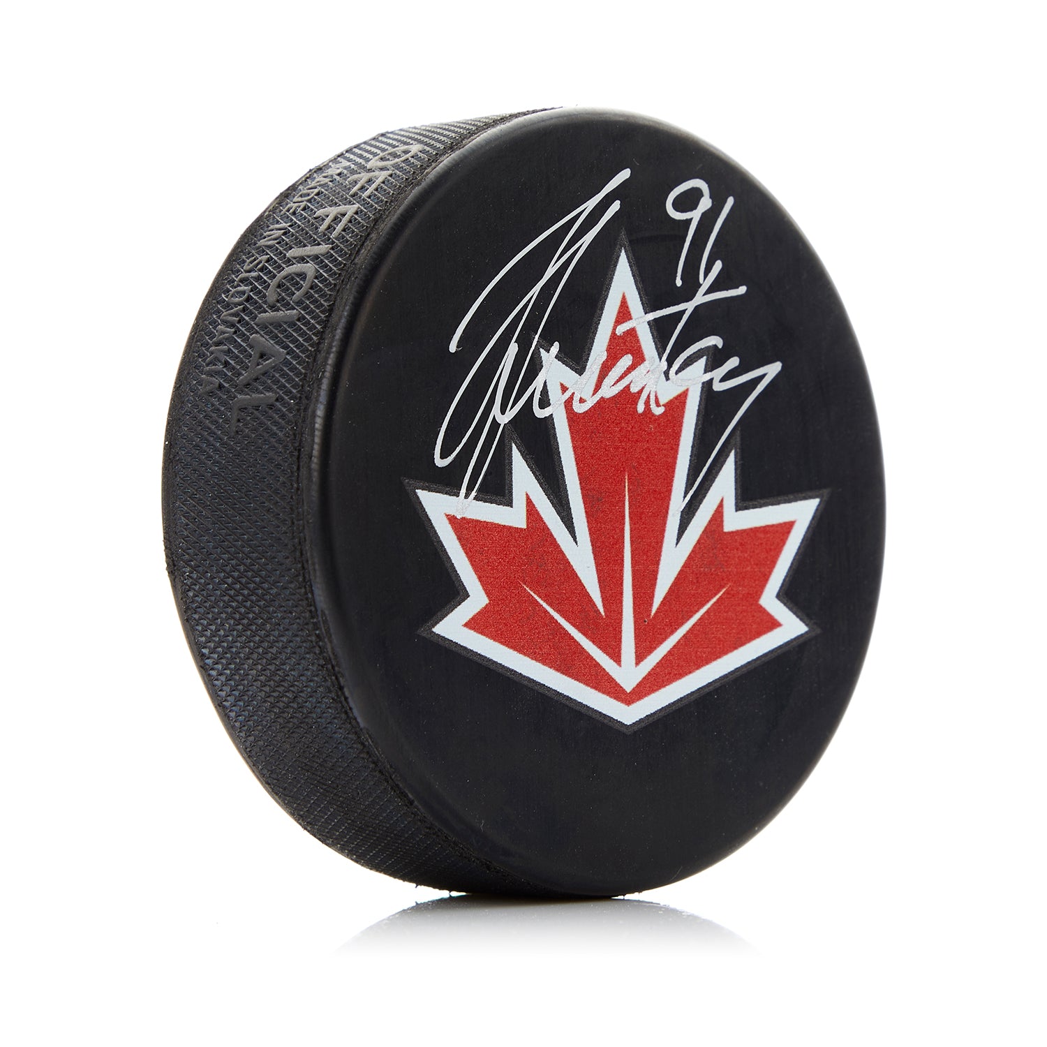 Steven Stamkos Signed Team Canada World Cup of Hockey Puck