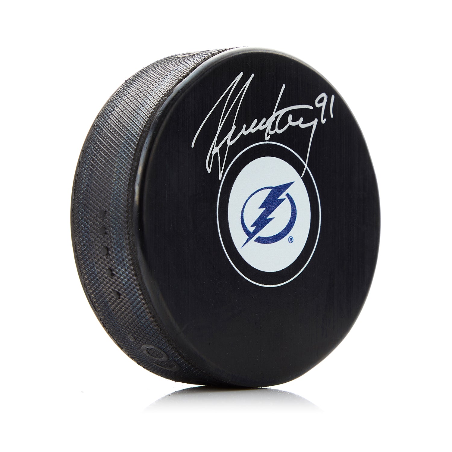 Steven Stamkos Autographed Tampa Bay Lightning Hockey Puck