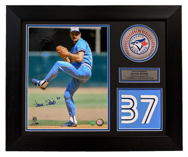 Dave Stieb Toronto Blue Jays Signed 20x24 Number Frame