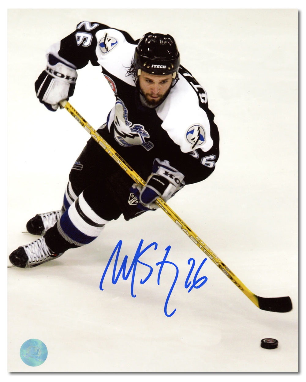 Martin St Louis Tampa Bay Lightning Autographed 8x10 Photo