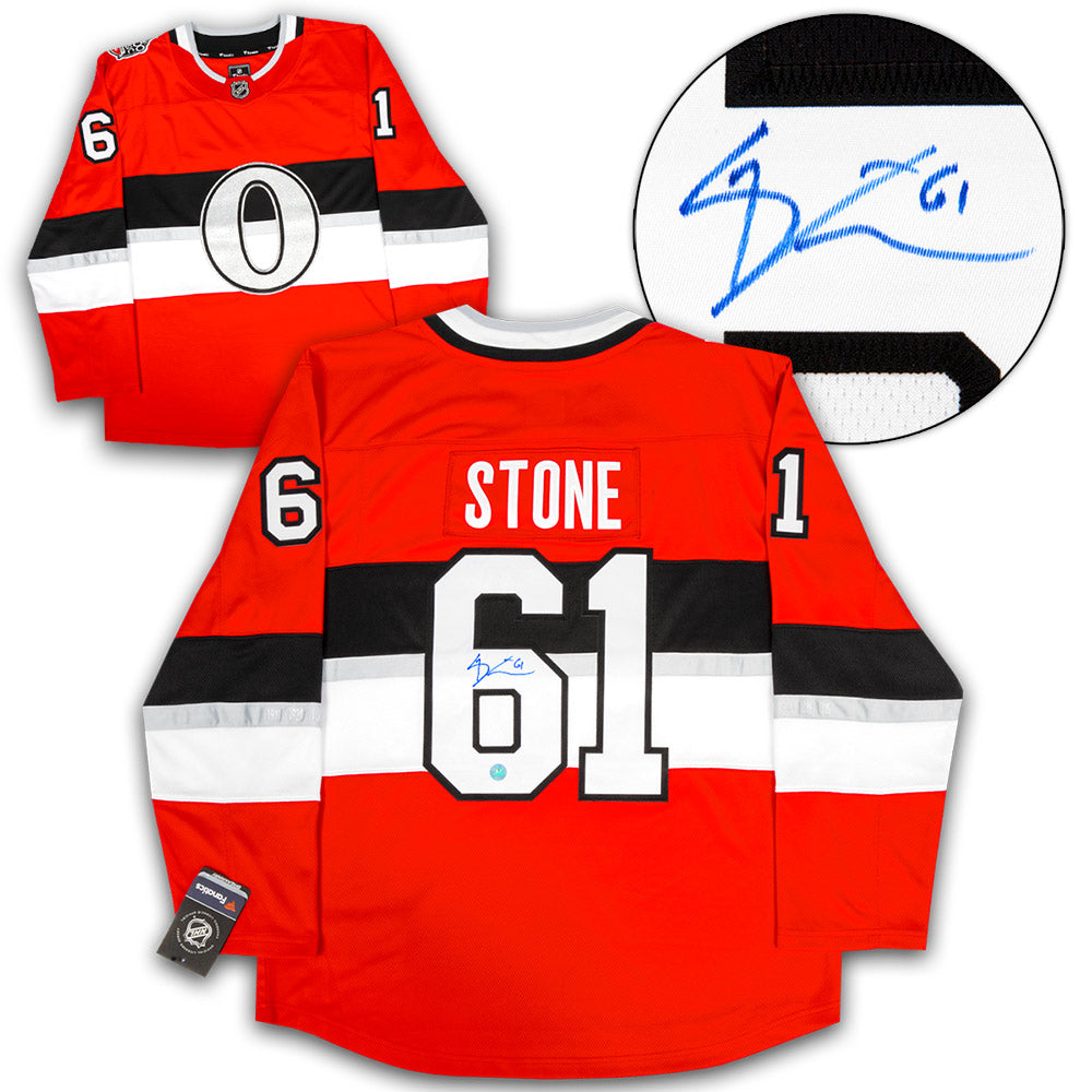 Mark Stone Ottawa Senators Signed NHL 100 Classic Fanatics Jersey