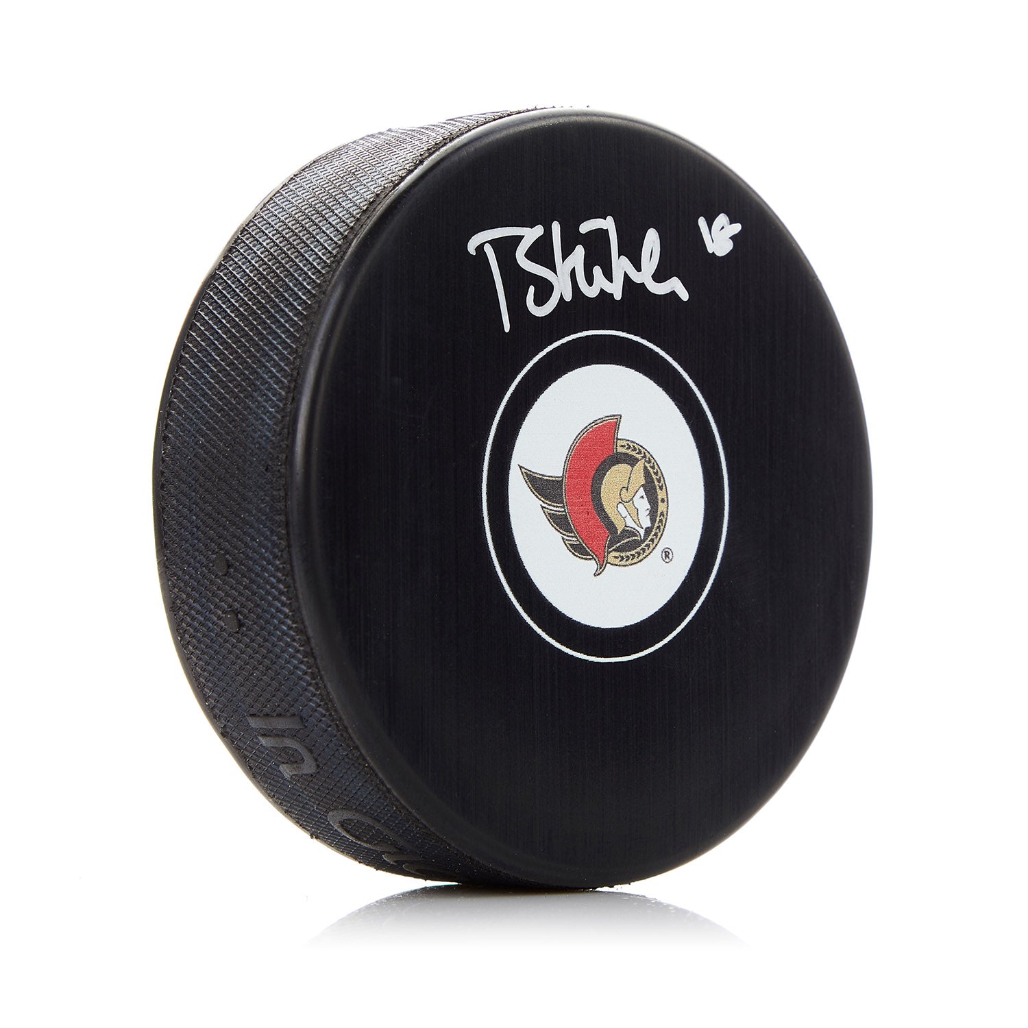 Tim Stutzle Ottawa Senators Autographed Hockey Puck
