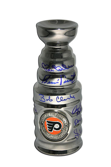 1974-75 Philadelphia Flyers 12 Player Team Signed 8" Replica Stanley Cup