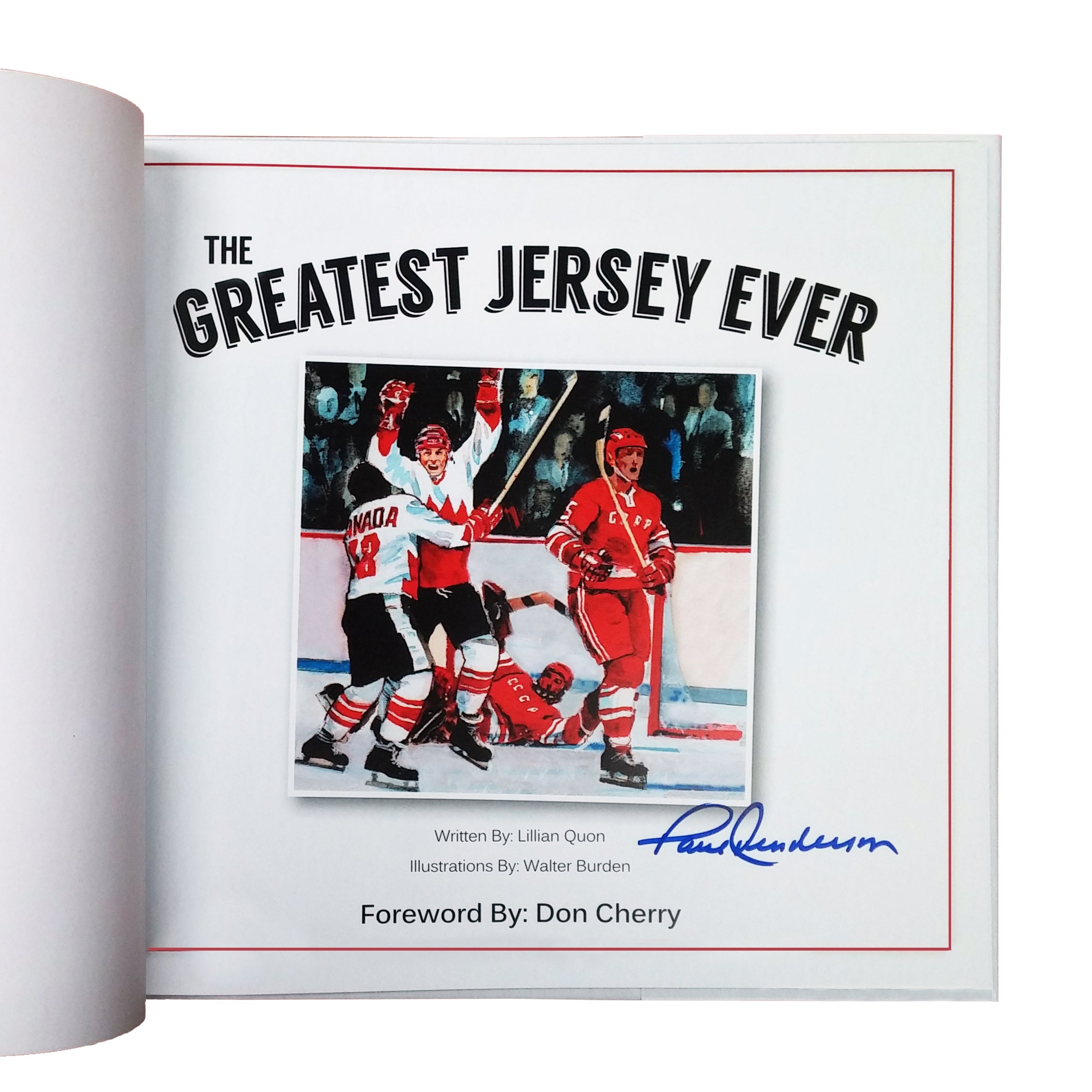 The Greatest Jersey Ever Children's Book - Heritage Hockey™