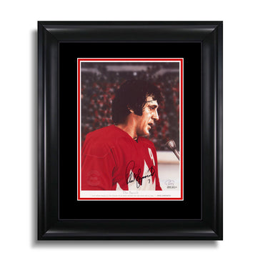 The Speech – Phil Esposito Signed 12 x 15 Legends Series Print - Heritage Hockey™