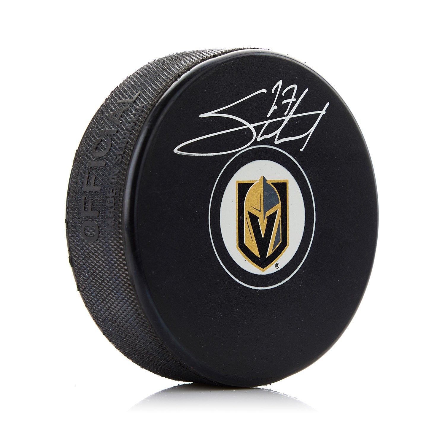 Shea Theodore Vegas Golden Knights Autographed Hockey Puck