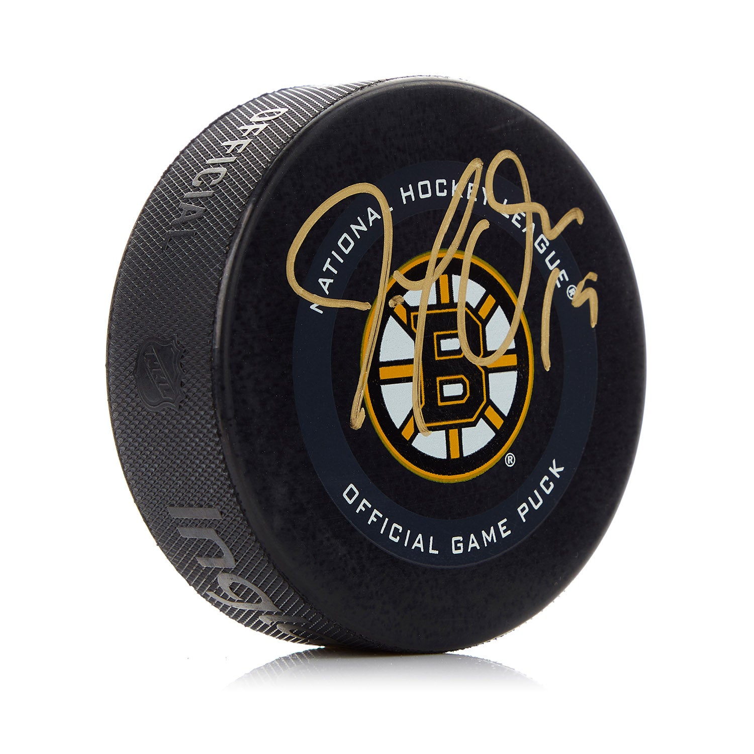 Joe Thornton Boston Bruins Signed Official Game Puck