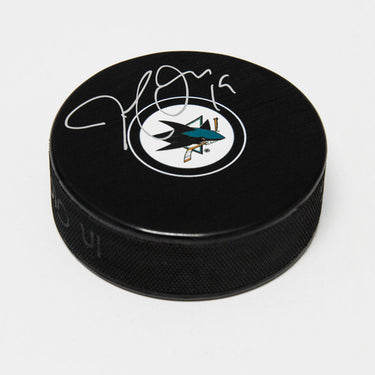 Joe Thornton San Jose Sharks Autographed Hockey Puck